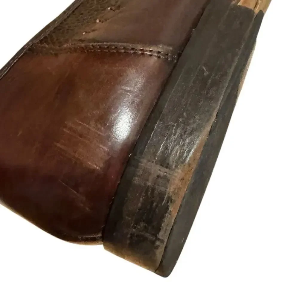 Sandro Moscoloni Genuine Ostrich Loafers Men’s sz 9